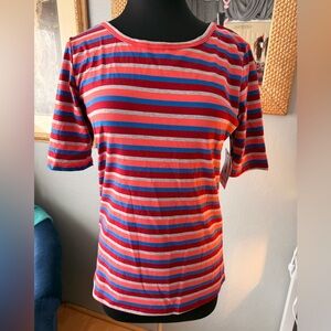 NWT!! ❤️💙 LuLaRoe Red and Blue Striped Top